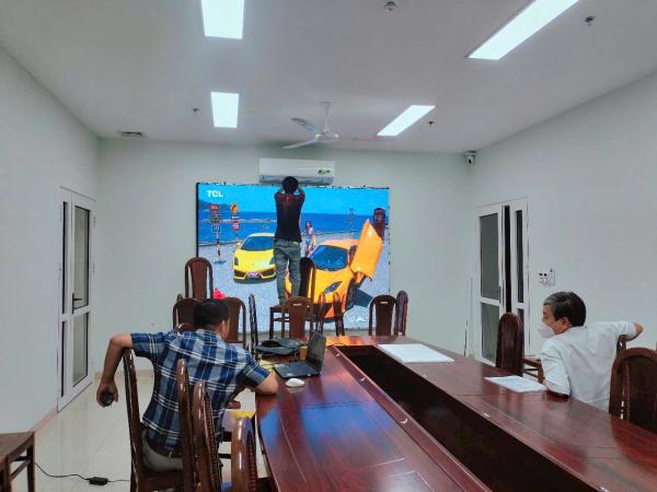 Màn hình LED phòng họp tại Hội trường Bệnh viện Đà Nẵng
